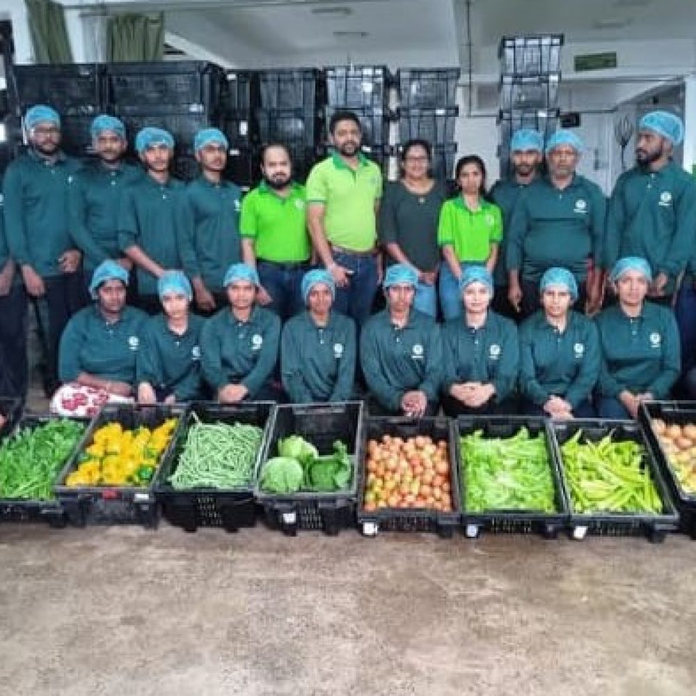 ISO 22000 with Vegetable supply Company